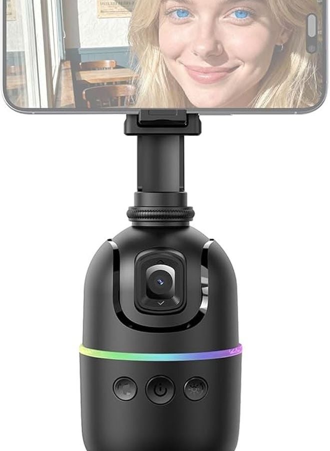 P03 Model Intelligent Face Following Phone Holder with Gesture Control and Wide Angle Lens - Image 5